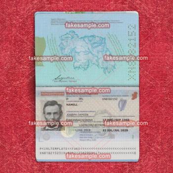 Philippines Passport Fake Template