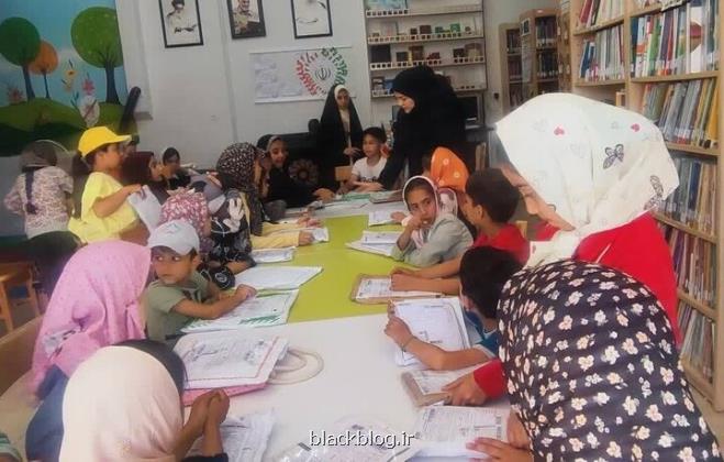 فاز اول طرح ملی قایق کاغذی در ۱۰ کتابخانه خراسان رضوی اجرا شد