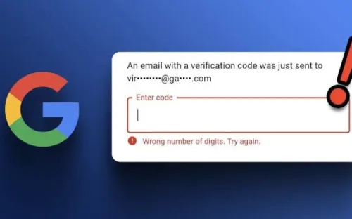 اختلال در دریافت پیامک های تأیید گوگل