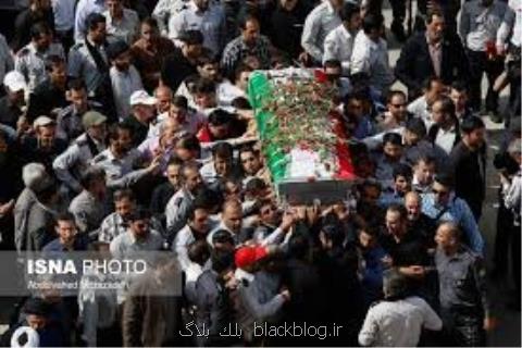 تشییع پیكر شهید مدافع وطن در زاهدان